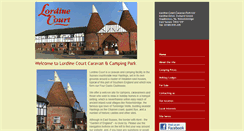 Desktop Screenshot of lordine-court.co.uk